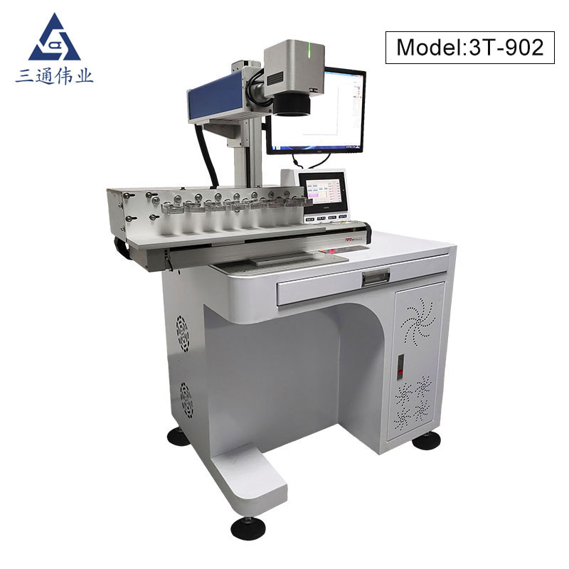 Mesin Penanda Laser Automatik Visual Kepersisan Tinggi